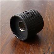 1 BOUTON METAL ROUND DOME NOIR 18x18.4x6mm