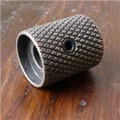 1 BOUTON DOME PLAT ANTIQUE SILVER 15x18x6.35mm