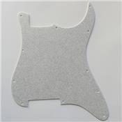 PICKGUARD STRAT 62 NON PERCE ARGENT PAILLETE