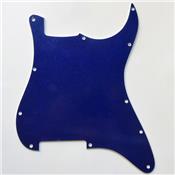 PICKGUARD STRAT 62 NON PERCE BLEU PAILLETE