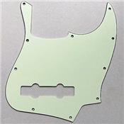 PICKGUARD JAZZ BASS 5 CORDES MINT GREEN 3 PLIS