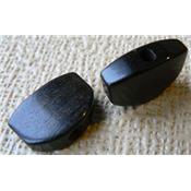 6 BOUTONS DE MECANIQUES KLUSON 3x3 EBENE