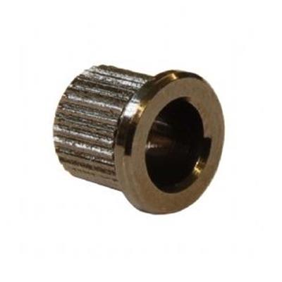 1 FERRULE TELECASTER BASSE COSMO BLACK GOTOH 12,5x9,6x10,5mm