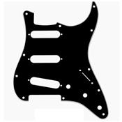 PICKGUARD FENDER SSS STANDARD NOIR 3 PLIS