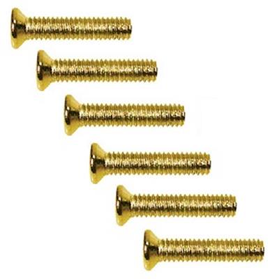 12 VIS COURTES MICRO DOREES 2.6x12mm