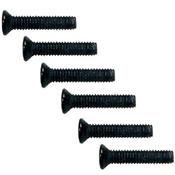 12 VIS COURTES MICRO NOIRES 2.6x12mm