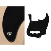 PICKGUARD JAZZ BASS BOSTON NOIR MAT 1 PLI