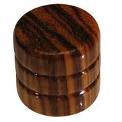 1 BOUTON DOME STRIE ZEBRA BOSTON 6mm