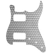 PICKGUARD FENDER STRATOCASTER HH ENGINE TURNED CLEAR