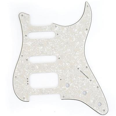 PICKGUARD STRATOCASTER SSH FAT STRAT AGED PEARL