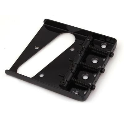 CHEVALET TELE VINTAGE NOIR 3 PONTETS GROOVED