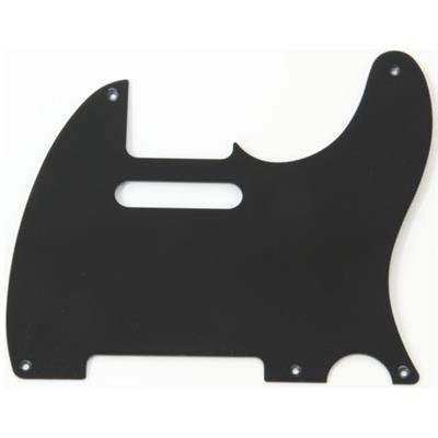 PICKGUARD TELE 52' NOIR 1 PLI 5 TROUS 2.2mm