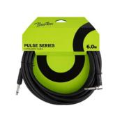 CABLE DROIT/COUDE BOSTON PULSE NOIR 6 mètres