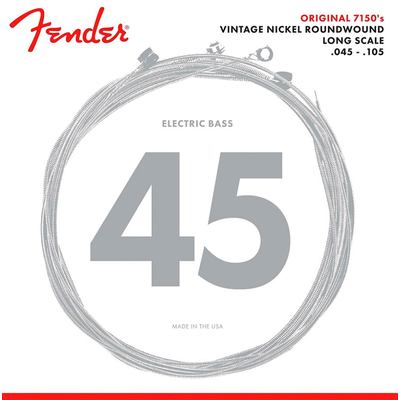 CORDES BASSE 4 CORDES FENDER 7150M 45-105