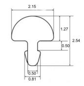 FRETTE INOX DROITE JESCAR 2.16x1.27mm (60cm)