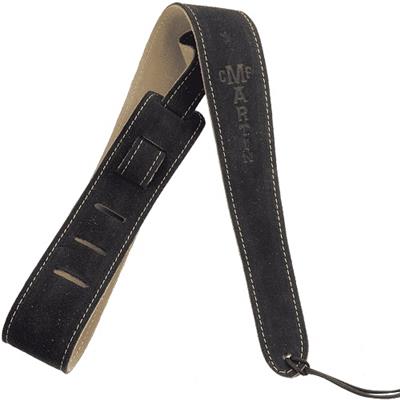 COURROIE GUITARE MARTIN CUIR SUEDE DOUBLEE BROWN