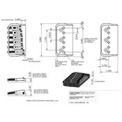 CHEVALET HIPSHOT HARDTAIL 41060 CHROME .125"