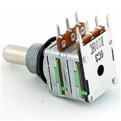 POTENTIOMETRE MEC Dual B100K AXE LISSE