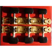 SCHALLER LYRA GRANDTUNE CLASSIC SATIN GOLD EBENE WHITE ROLLER