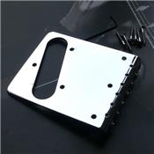 CHEVALET TELE MODERNE CHROME 6 PONTETS PLEINS 54mm