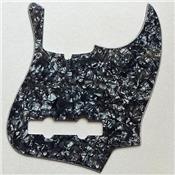 PICKGUARD JAZZ BASS US 5 CORDES BLACK PEARL