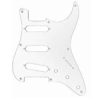 PICKGUARD START SSS TRANSPARENT 8 TROUS 1 PLI ALLPARTS