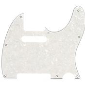 PICKGUARD TELE STANDARD WHITE PEARL