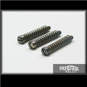 LOT DE 3 VIS + RESSORTS FENDER OCTAVE CHEVALET TELE VINTAGE MONSTER RELIC