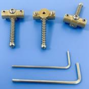 3 PONTETS PIVOTANTS TELECASTER LAITON