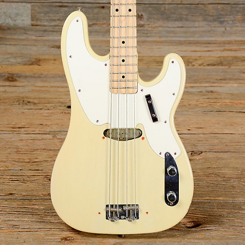 Pi/èces de guitare pour Fender Telecaster Precision Bass Guitar Pickguard 1 pli blanc.