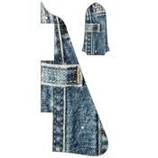 GIBSON : PICKGUARD LP + CACHE TRUSS ROD COLORIFFIC JEANS