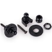 2 ATTACHE-COURROIE WARWICK NOIRES STRAPLOCKS