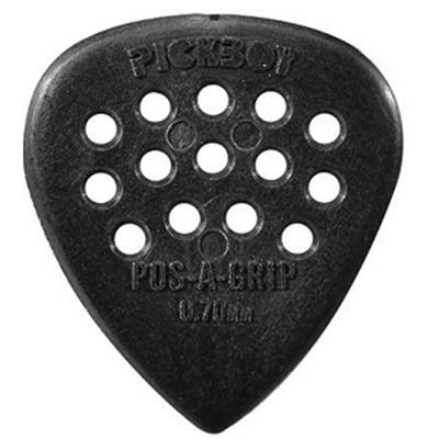 5 MEDIATORS PICKBOY POS A GRIP 0.70mm NOIR