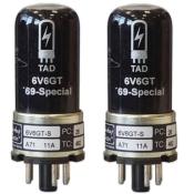 QUARTET LAMPES DE PUISSANCE TAD 6V6GT-S 1969 (RT844)