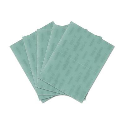 5 FEUILLES ABRASIVES KOVAX BUFLEX 130x170mm K2000