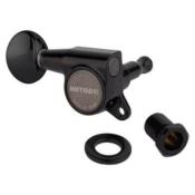 GAUCHER GOTOH 6 en ligne SG381-MG NOIR BOUTONS BEAN
