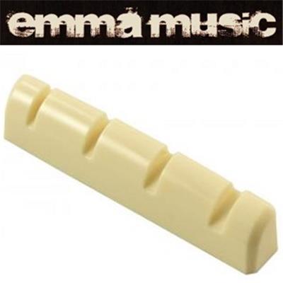 SILLET PLASTIQUE IVOIRE BASSE 4 CORDES 42.5mm