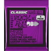 3x CORDES ELECTRIQUE ERNIE BALL 2250 POWER SLINKY 11-48