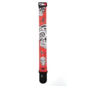 COURROIE DADDARIO GUITARE POLYESTER ROUGE 5cm