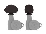 6 BOUTONS DE MECANIQUE HIPSHOT MINI GROVER NOIRS