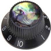 BOUTON STRAT NOIR SOMMET ABALONE METRIQUE