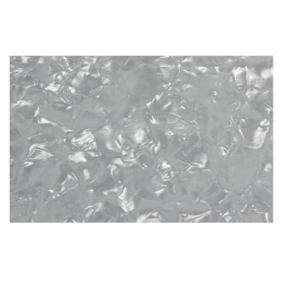 PLAQUE PICKGUARD 24x50 WHITE PEARL 3 PLIS EYPARTS