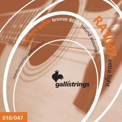CORDES ACOUSTIQUE GALLISTRINGS RA10 10-47