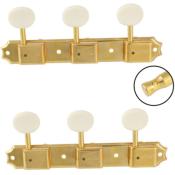 MECANIQUES 3x3 GOTOH TYPE KLUSON SUR PLATEAU DOREES BOUTONS BLANCS