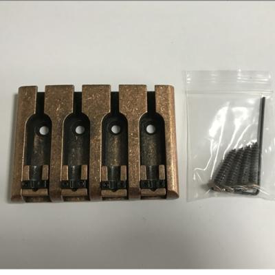 CHEVALET BASSE 4 CORDES TYPE HIPSHOT ANTIQUE BRONZE