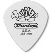12 MEDIATORS DUNLOP TORTEX JAZZ III WHITE .88mm
