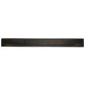 BLOC RECTANGLE TOUCHE EBENE DU GABON BASSE 700x70x7mm