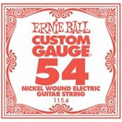 6 CORDES A L'UNITE ELECTRIQUE ERNIE BALL SLINKY GAUGE 54