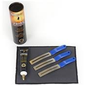 SET COMPLET ENTRETIEN FRETTES MUSICNOMAD FRINE