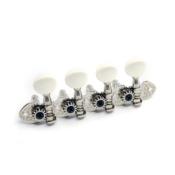MECANIQUES MANDOLINE GOTOH NICKEL M120 BOUTONS BLANCS